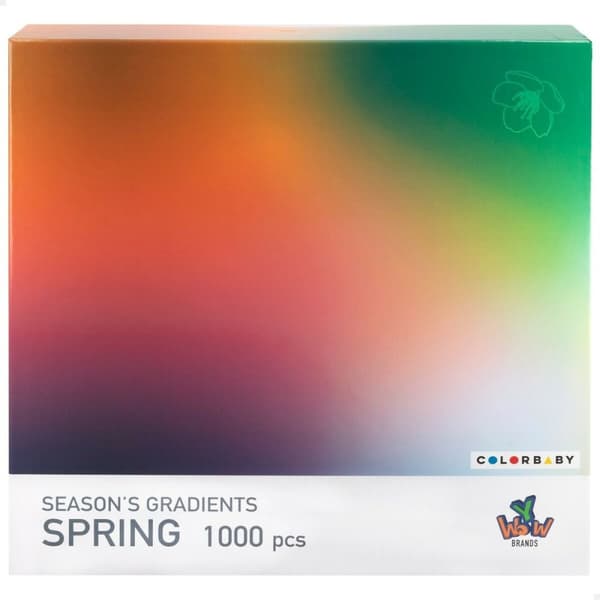 Pussel Colorbaby Season's Gradients Spring 68 x 50 cm (6 antal)