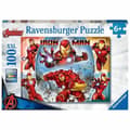 Miniatyrbild 1 av 2: Pussel Ravensburger Iron Man 100 Delar
