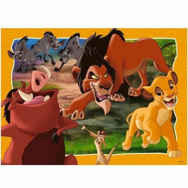 Pussel Ravensburger lion king 200 Delar (1 antal)