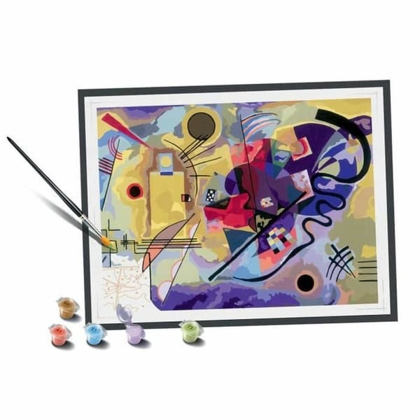 Färgläggningsbart pussel Ravensburger Kandinsky