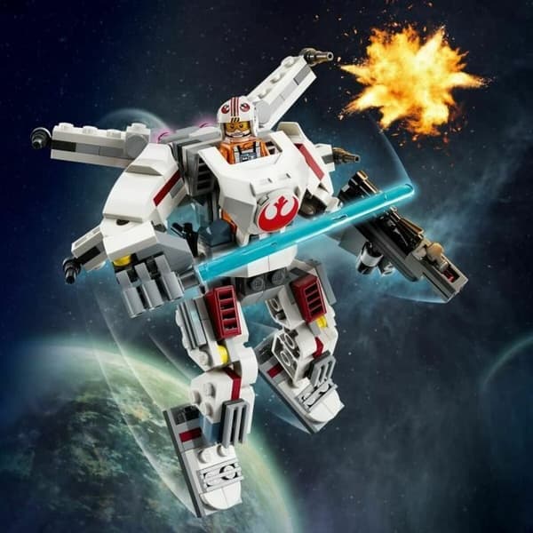 Byggsats Lego Luke Skywalker's X-Wing Mech Multicolour