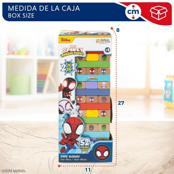 Konstruktionsspil Spidey 52 Dele (6 enheder)
