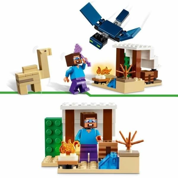 Konstruktionsspil Lego 21251 Minecraft : Steve´s Desert Expedition Multifarvet