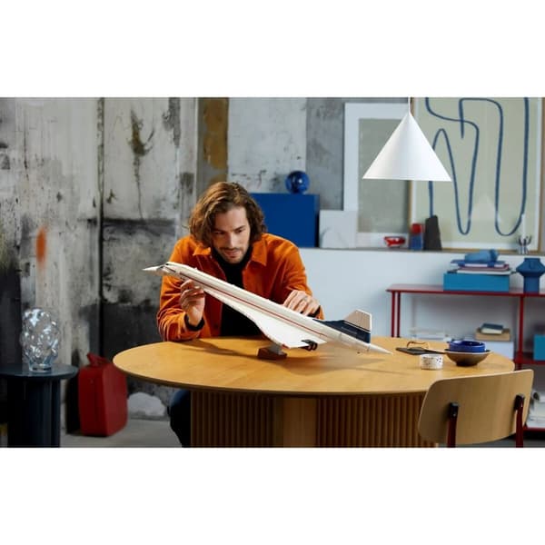 Konstruktionsspil Lego 10318 Concorde Hvid 2083 Dele