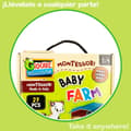 Miniatyrbilde 6 av 7: Barnepuslespill Lisciani Giochi 48 x 1 x 36 cm Gård 12 Deler 27 Deler (6 enheter)
