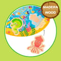Miniatyrbilde 3 av 7: Barnepuslespill Lisciani Giochi 33 x 1 x 32 cm Marineblå 6 Deler 13 Deler (6 enheter)