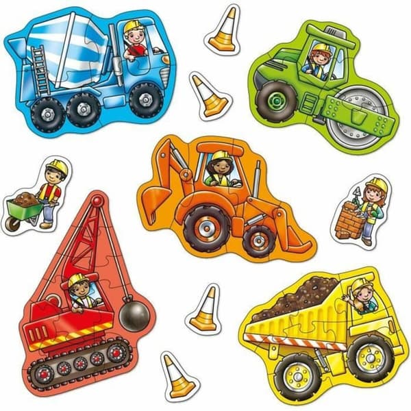 Puslespill Orchard Big Wheels (FR)