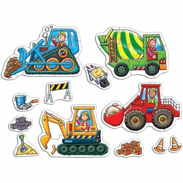 Puslespill Orchard Big Wheels (FR)