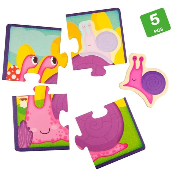 Lasten palapeli Lisciani Giochi 16 x 1 x 16 cm eläimet 16 Kappaletta (6 osaa)