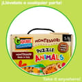 Pikkukuva 5 / 7: Lasten palapeli Lisciani Giochi 16 x 1 x 16 cm eläimet 16 Kappaletta (6 osaa)