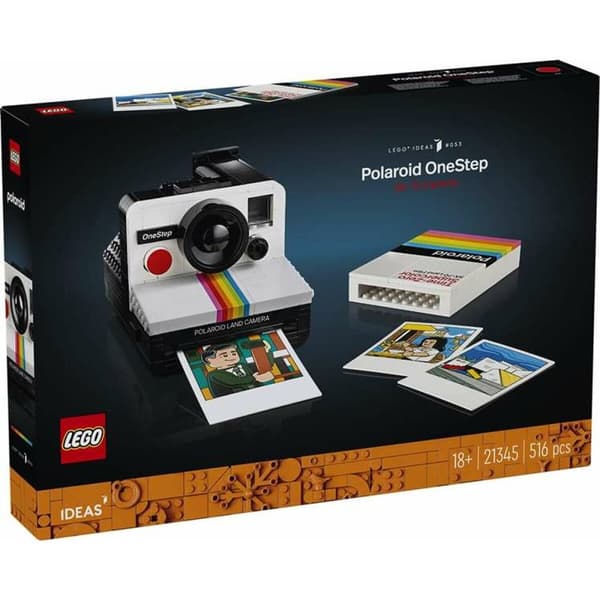 Rakennussetti Lego 21345 Polaroid OneStep SX-70 516 Kappaletta