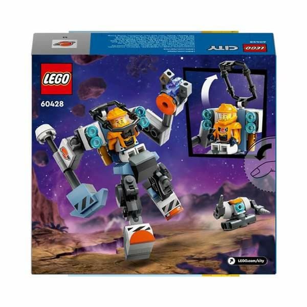 Rakennussetti Lego City 60428 Space Mecha Monivärinen 220 Kappaletta