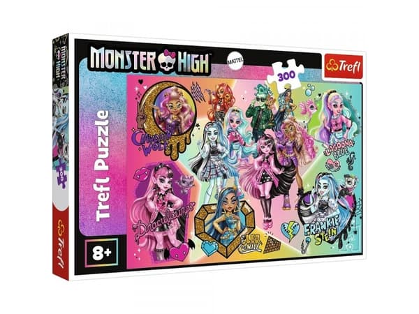 Trefl Pussel 300 element Zombie górą Monster High