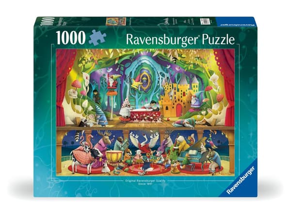Puslespill Snow White and 7 Gnomes 1000 brikker, Ravensburger