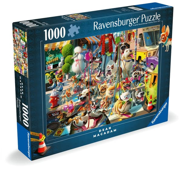 Pussel The Dog Walker 1000 bitar, Ravensburger