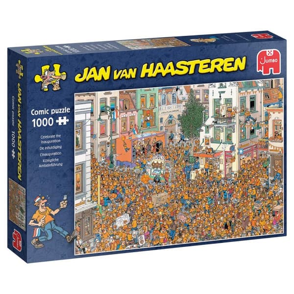 Jan Van Haasteren Celebrate the Inauguration Pussel 1000 bitar