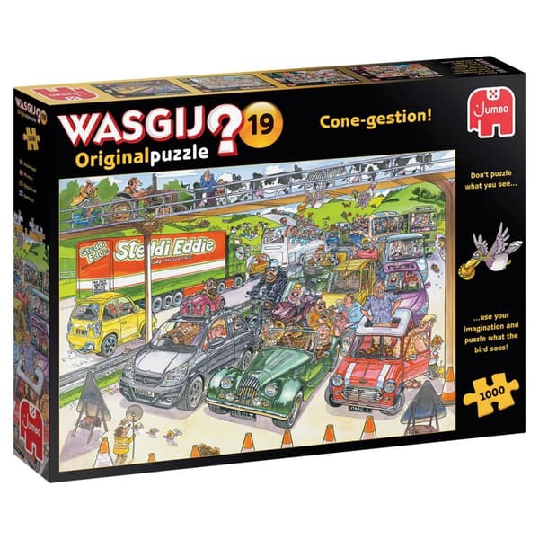 Wasgij Original 19 Cone-gestion! Puslespil med 1000 brikker