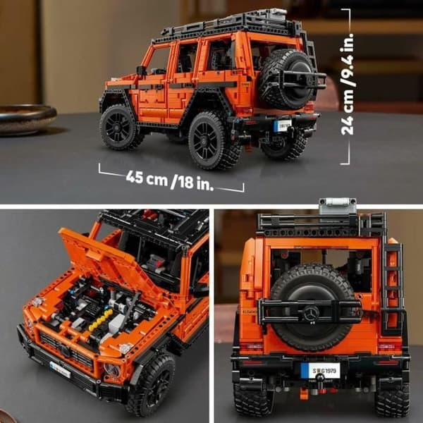 Rakennussetti Lego Techniq 42177 Mercedes-Benz G 500 PROFESSIONAL Line 2891 Kappaletta