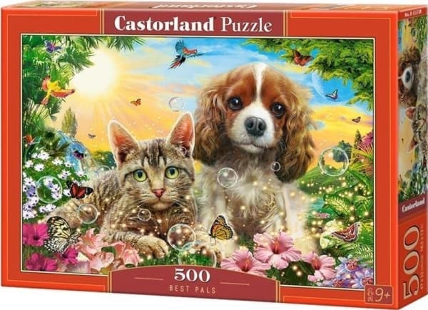 Castorland Pussel 500 Bästa kompisar CASTOR
