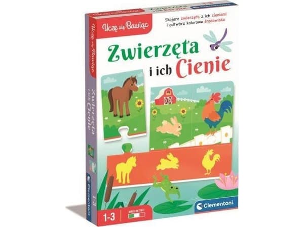 Clementoni Teach? you? entertain. Animals and their shadows