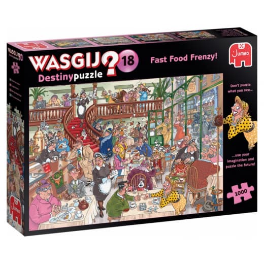 Wasgij? Destiny #18 - Fast Food Frenzy! 1000 Bitar