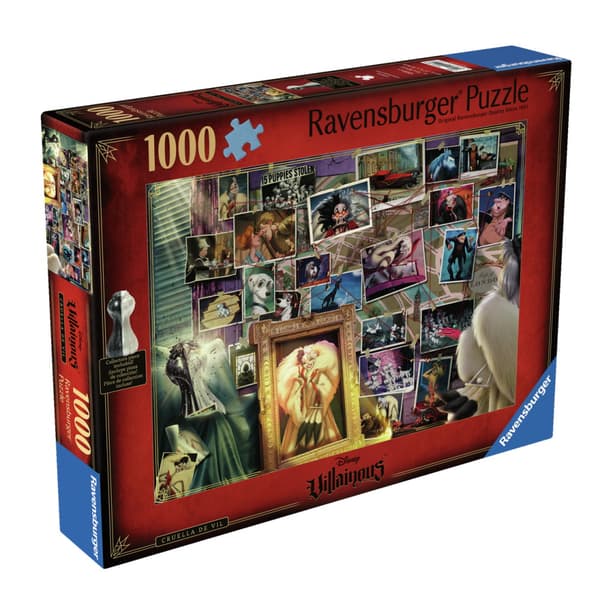 Ravensburger Puzzle: Villainous - Cruella de Vil 1000 pieces