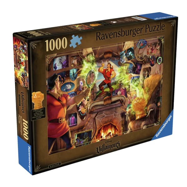 Ravensburger pussel: Villainous - Gaston 1000 Brikker