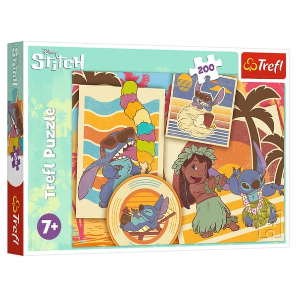 Trefl Den musikalske verden af ​​Lilo & Stitch 200 Brikker