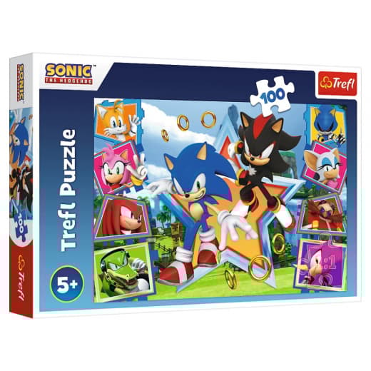 Trefl Pussel Möt Sonic 100 Bitar