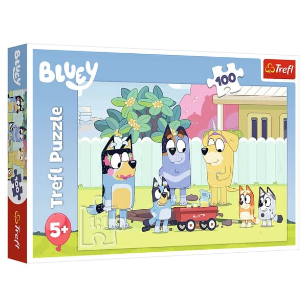 Trefl: Bluey's happy world 100 Brikker