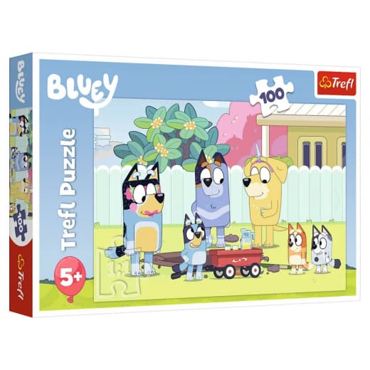 Trefl: Bluey's happy world 100 Brikker