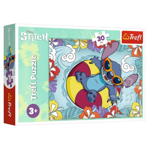 Trefl Pussel Lilo & Stitch på semester 30 Bitar