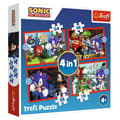 Miniatyrbild 1 av 2: Trefl Pussel Sonics äventyr 35-70 Bitar