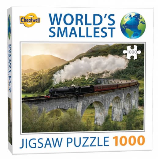 Världens Minsta Pussel: Glenfinnan Skottland 1000 Bitar