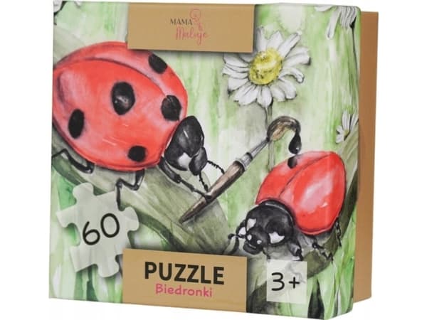 Castorland Puzzle 60el leppäkerttuja
