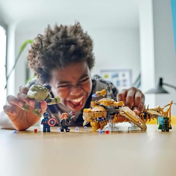 Konstruktionsspil Lego Los Vengadores VS El Leviatán Multifarvet 347 Dele