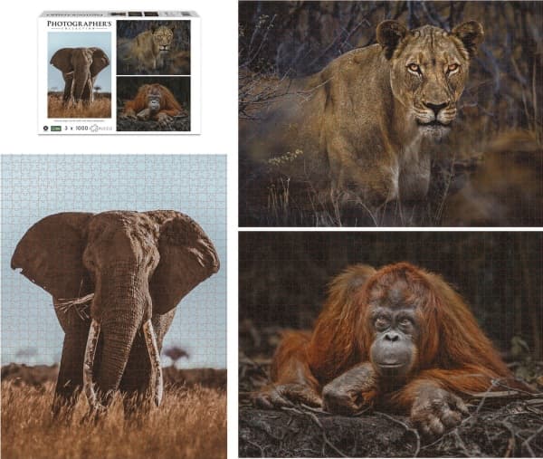 Krups Ambassador Wildlife Eye Contact 3x 1000 Pieces (Donal Boyd)