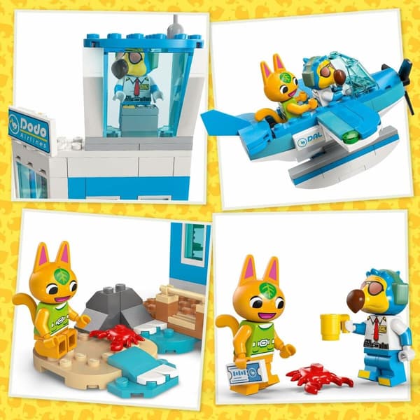 Byggsats Lego Animal Crossing 77051 Dodo Airlines Air Travel Multicolour