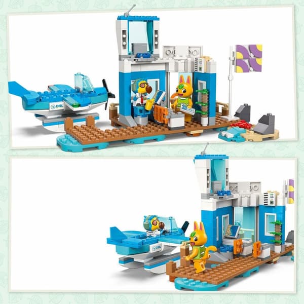 Rakennussetti Lego Animal Crossing 77051 Dodo Airlines Air Travel Monivärinen