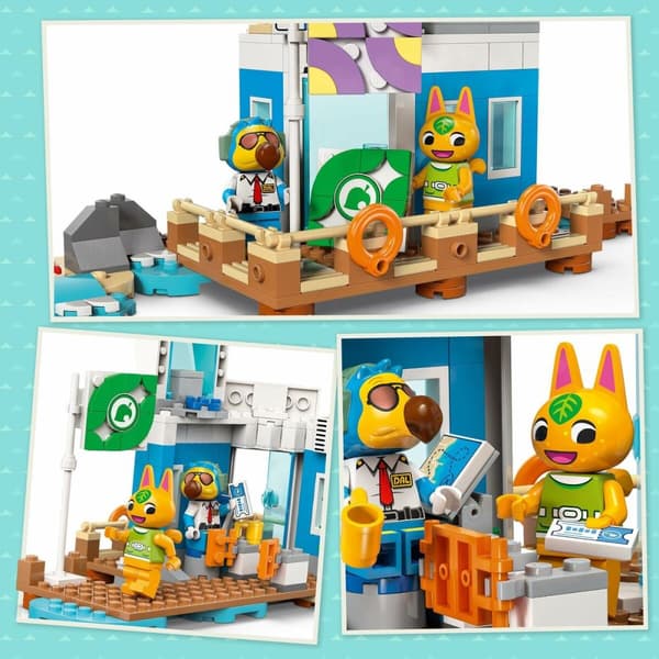Rakennussetti Lego Animal Crossing 77051 Dodo Airlines Air Travel Monivärinen