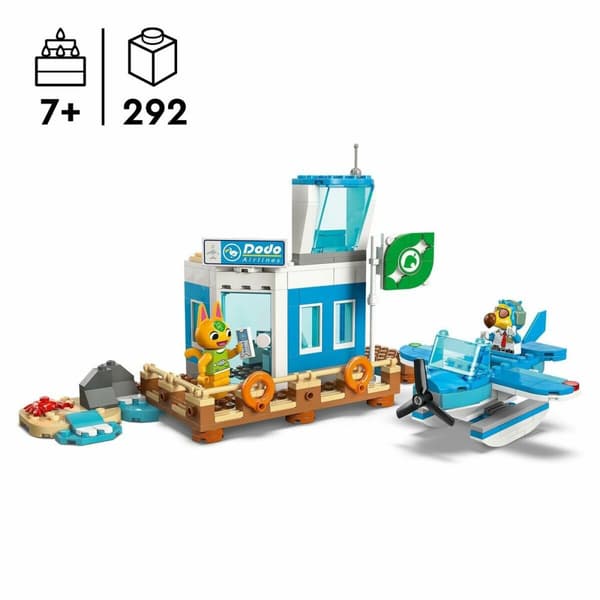 Rakennussetti Lego Animal Crossing 77051 Dodo Airlines Air Travel Monivärinen