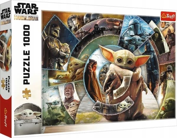 Trefl Puzzle Star Wars Grogu's Journey 1000 stykker