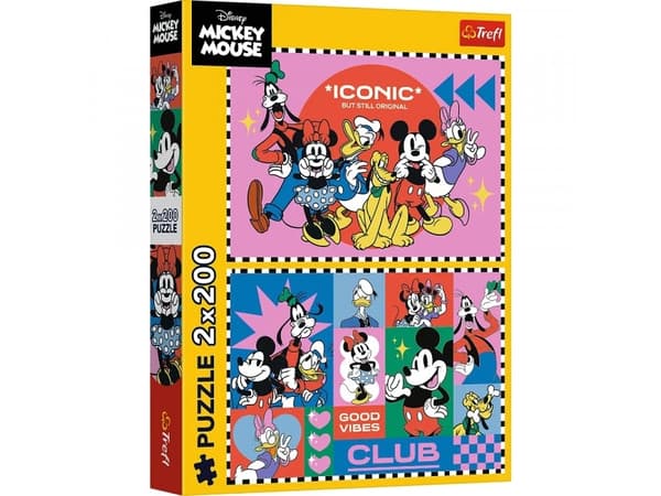 Trefl PUZZLE 2X200EL KUBER TID MED VENNER PUD 8