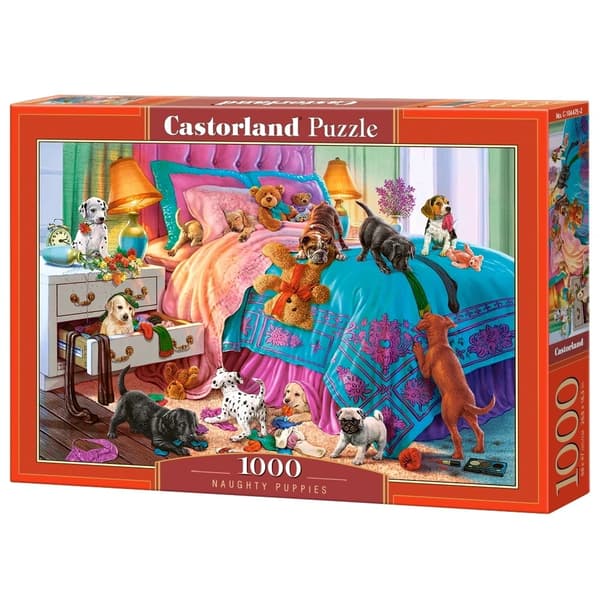 Castorland - Naughty Puppies 1000 Palaa
