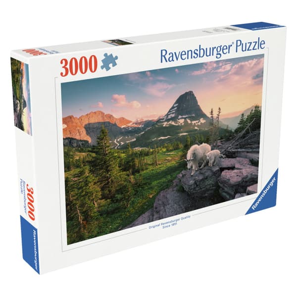 Ravensburger Alpine Goat with Baby 3000 Brikker