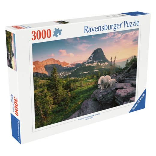 Ravensburger Alpine Goat with Baby 3000 Brikker