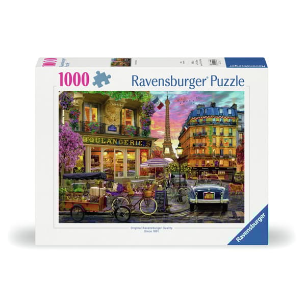 Ravensburger: Paris At Dawn 1000 Brikker
