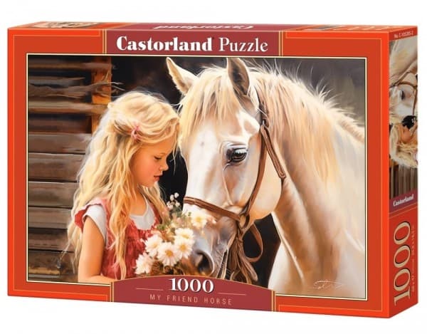 Castorland Puzzle 1000 My Friend Horse CASTOR