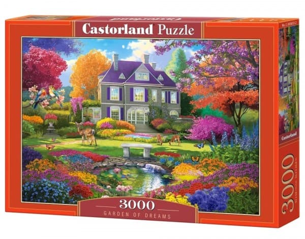 Castorland Puzzle 3000 element?w Garden of Dreams