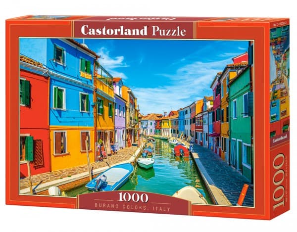 Castorland palapeli 1000 Buranon värit, Italia CASTOR